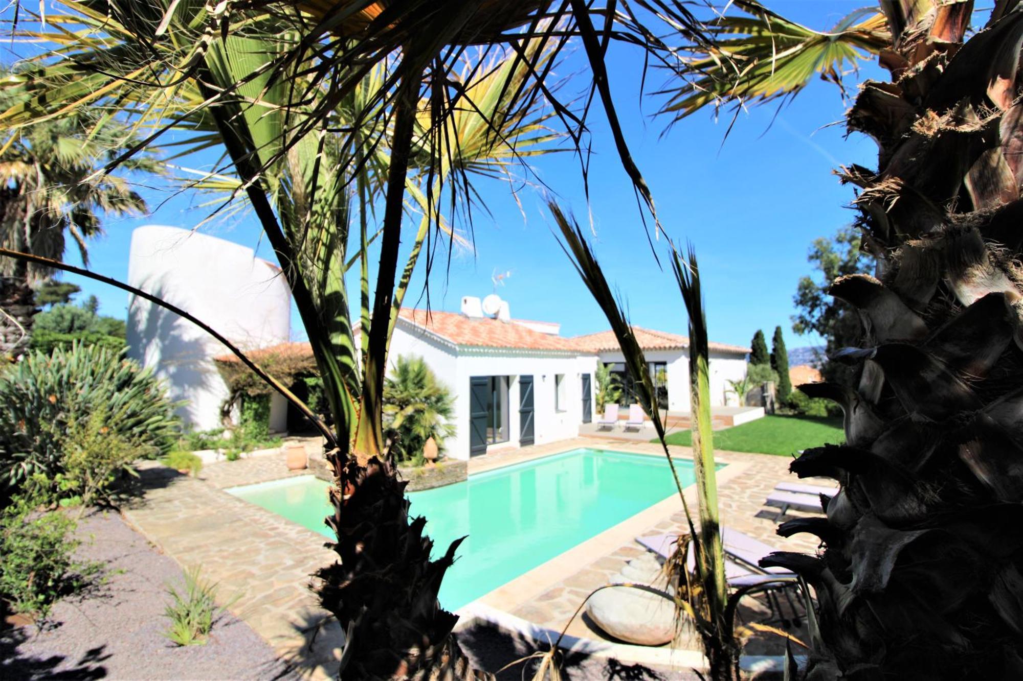 La Madrague-Villa/Piscine Vue Mer/Clim/Wifi Hyeres Exterior photo